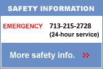 Safety Information. Emergency: 800-300-2025(24-hour service)
